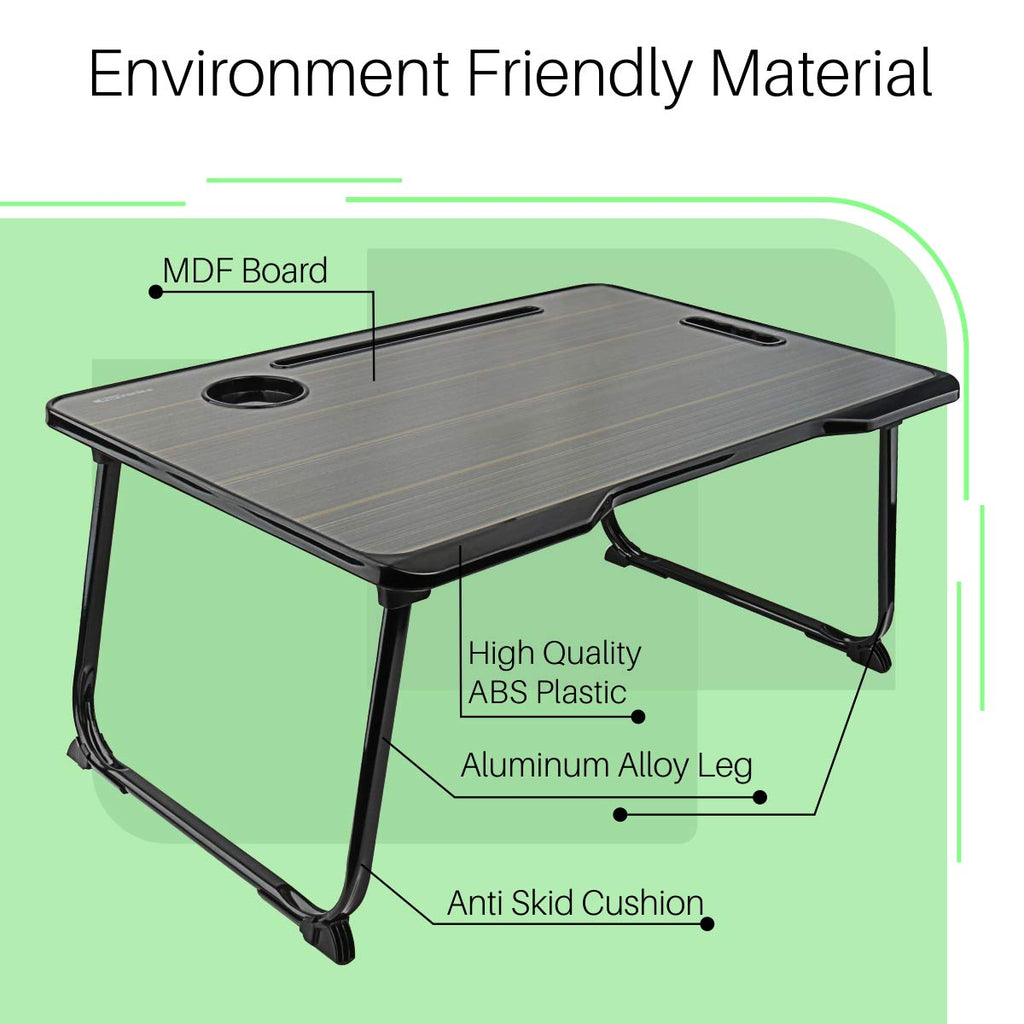 Portronics POR-1140 My Buddy One Multifunctional Laptop Folding Table