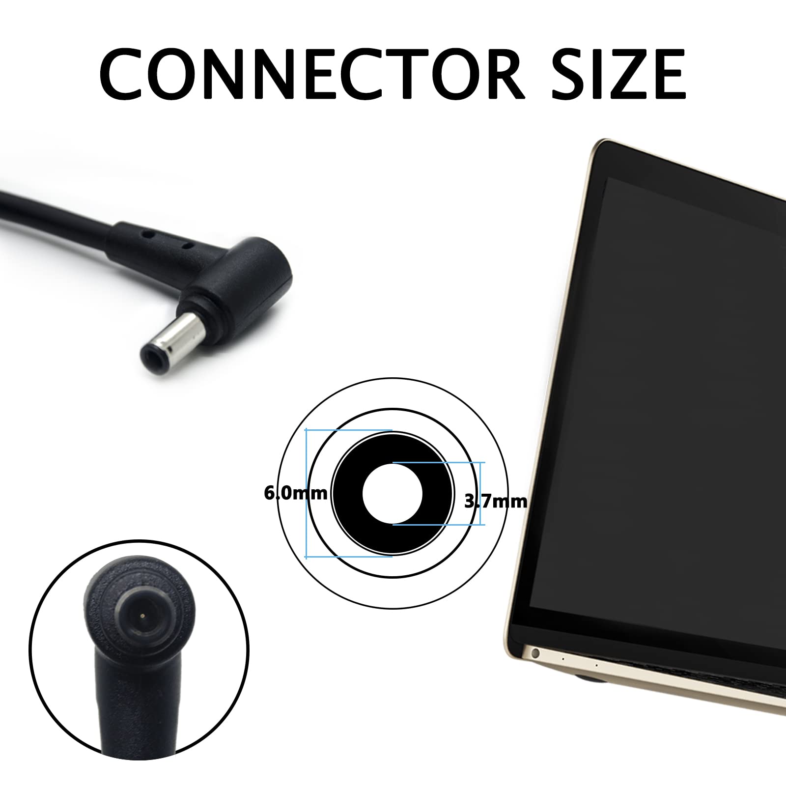 ASUS ROG OEM 240W 20V 12A 6.0mm Pin Laptop Charger Adapter