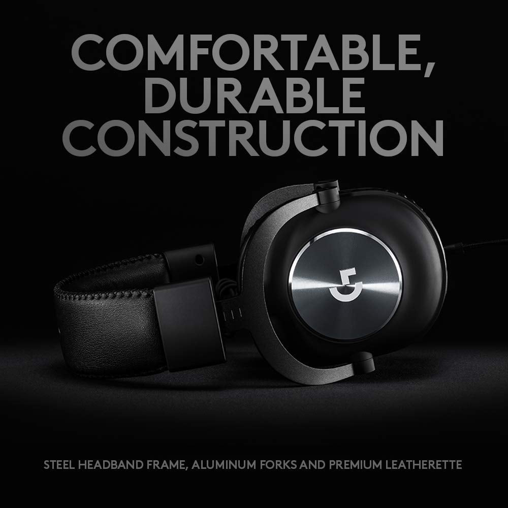 Logitech Pro Gaming Headset with PRO-G 50 mm Drivers and PRO-tuned EQ From TPS Technologies