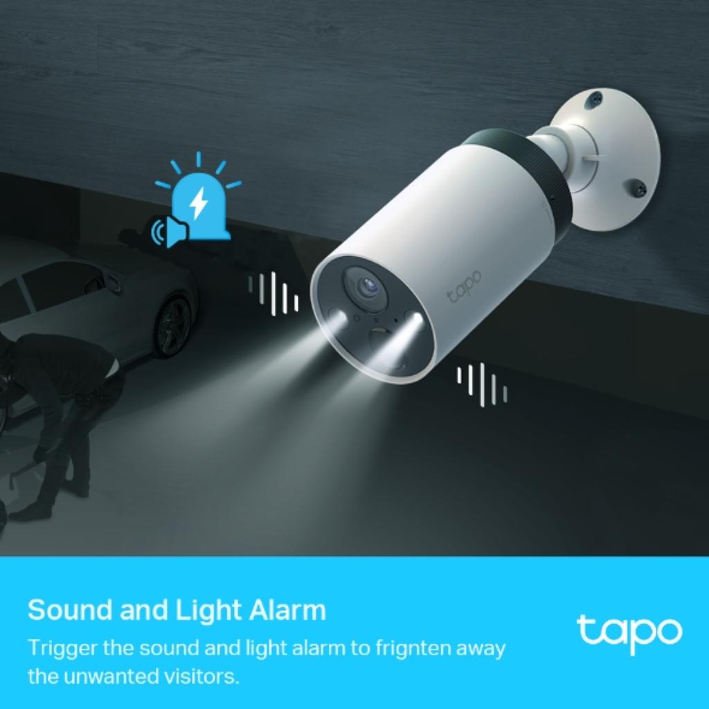 TP Link Tapo C420-S2 2K QHD Wire Free Smart WIFI Security Camera IP65 (2 Camera Kit)