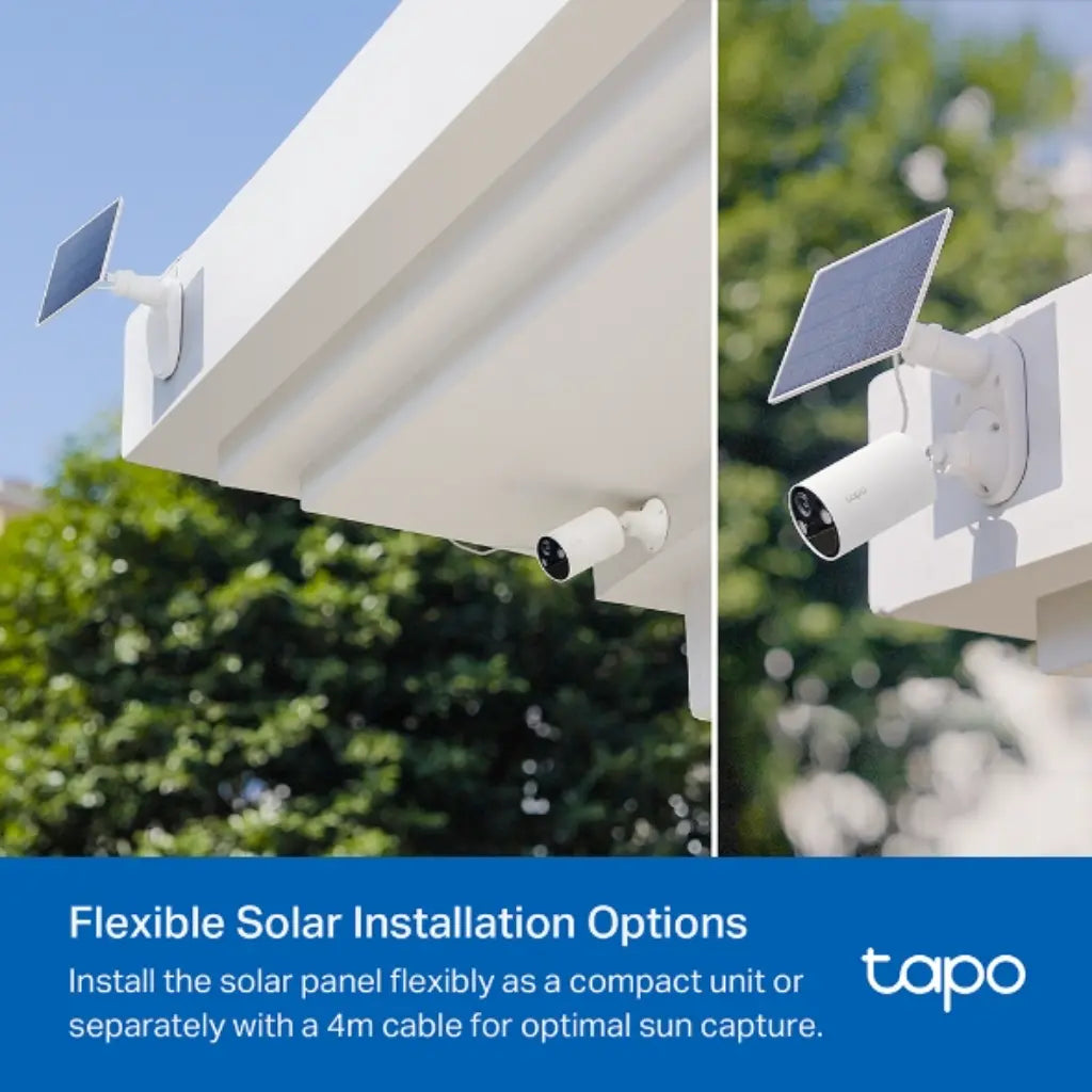  TP-Link Tapo A201 2.5W Solar Panel for Tapo Battery Cameras with 4M Cable-tpstech.in