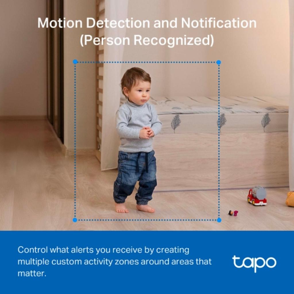 TP-Link Tapo C201 Pan Tilt Wi-Fi Security Camera 1080p Full HD Night Vision