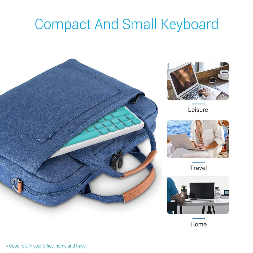 Portronics Key2-A Combo Wireless Keyboard and 1500DPI Optical Mouse Combo - White
