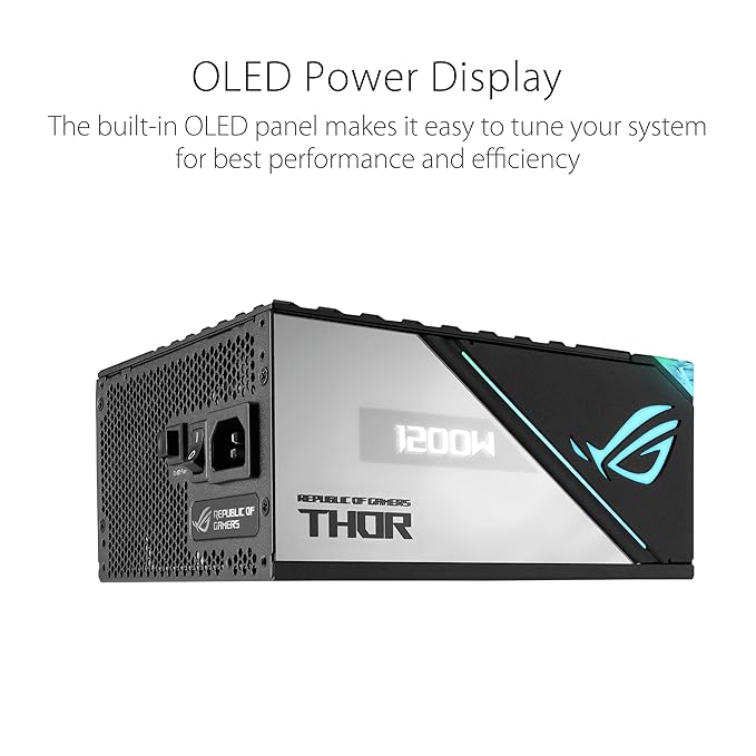 ASUS ROG THOR 1200P II 1200W Full Modular 80 Plus Platinum RGB SMPS Power Supply