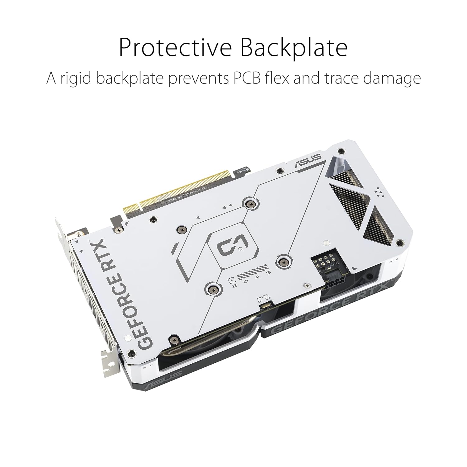 ASUS Dual GeForce RTX 4060 8GB GDDR6 OC Edition Graphic Card (White)