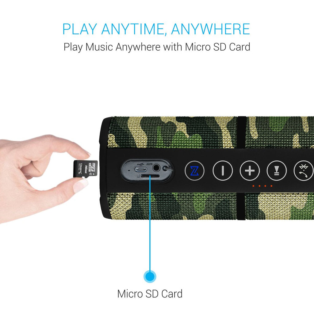 Portronics POR-888 Breeze Bluetooth 4.1 Wireless Stereo Speaker with IPx6 Water Resistance