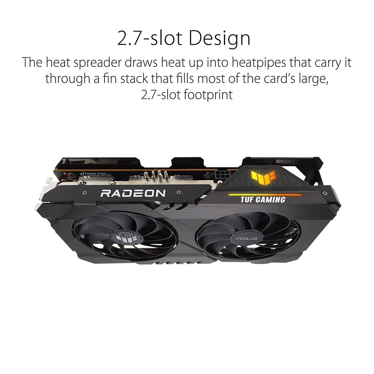 ASUS TUF Gaming Radeon RX 6500 XT OC Edition 4GB GDDR6 64-Bit Graphics Card