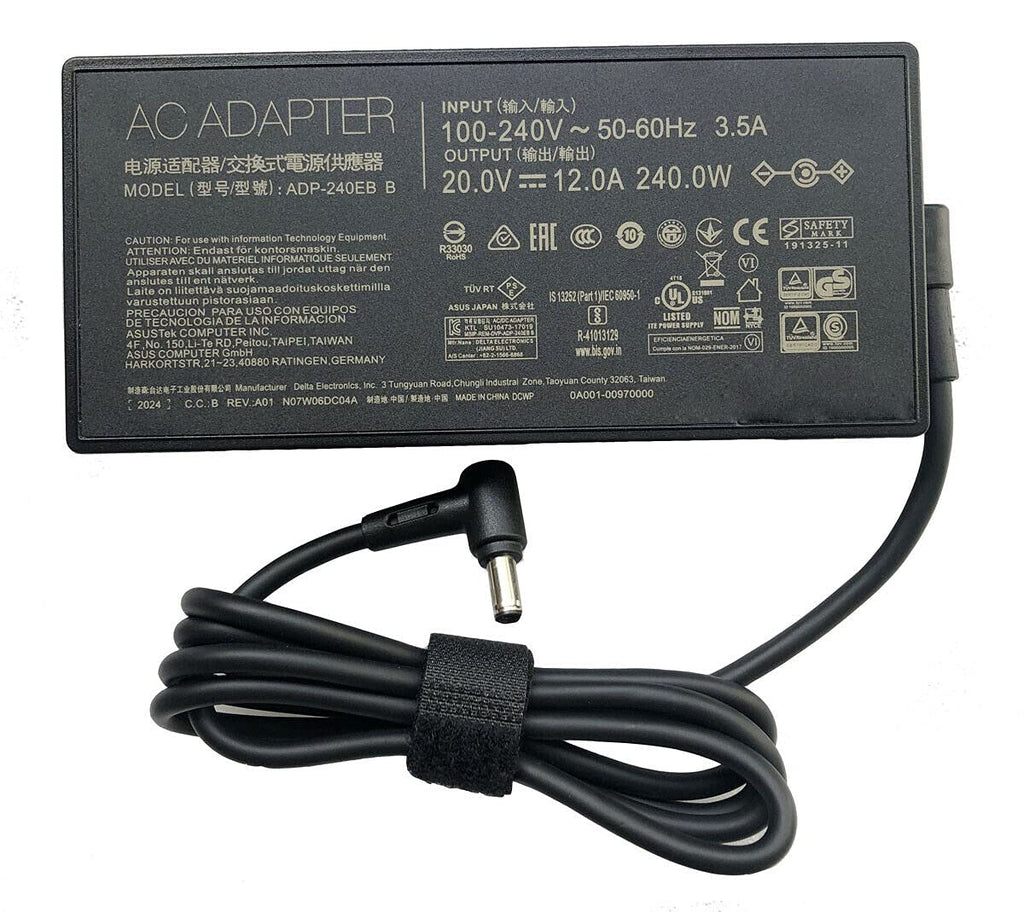 ASUS ROG OEM 240W 20V 12A 6.0mm Pin Laptop Charger Adapter