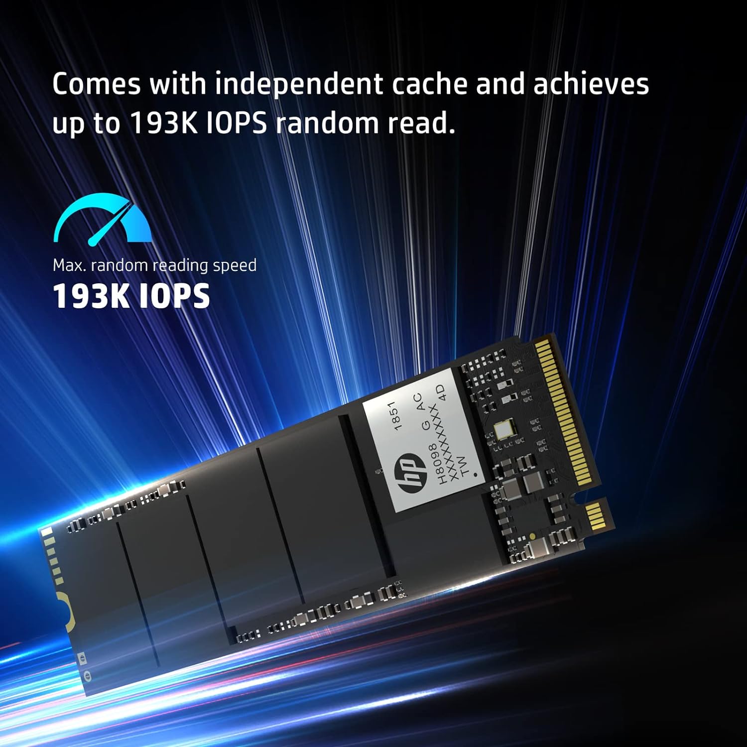 HP EX900 Pro 512GB NVMe PCIe Gen3 M.2 2280 3D NAND Internal SSD