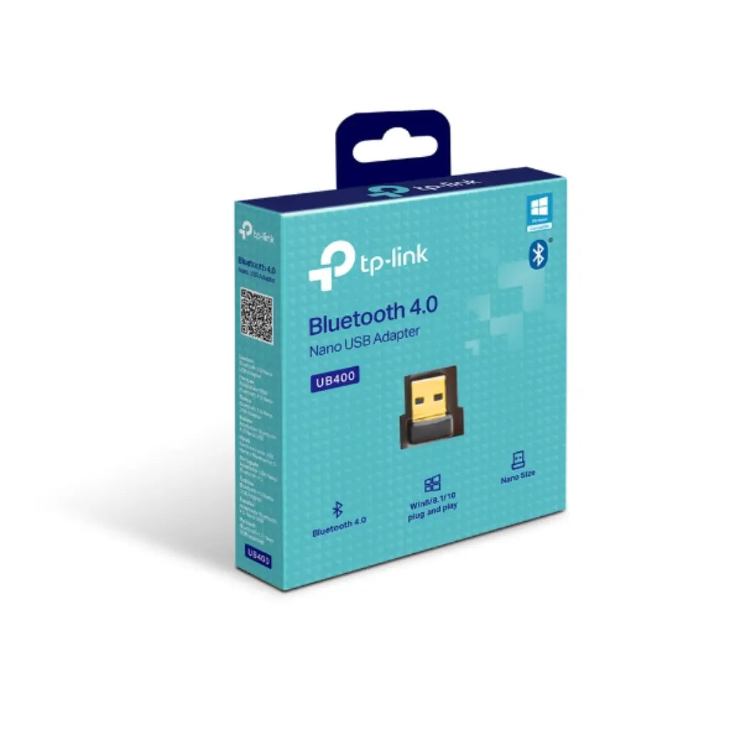 TP-Link UB400 Bluetooth 4.0 Nano USB Adapter for PC & Laptop-tpstech.in
