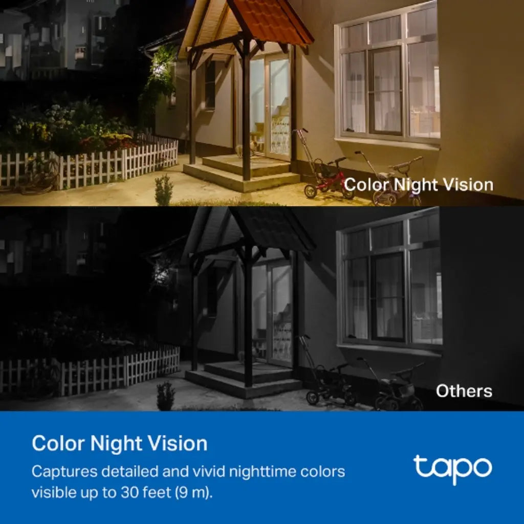 Tapo C410 KIT Solar Powered 3MP 2K QHD Wire Free Security Camera IP65