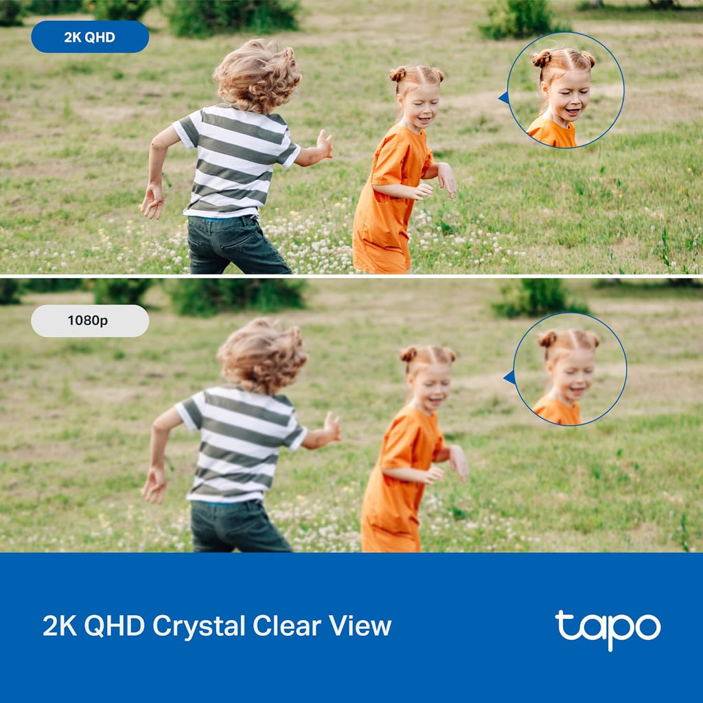 TP-Link TAPO C520WS 4MP 2K QHD Weatherproof Outdoor Security Smart Wi-Fi Camera - White