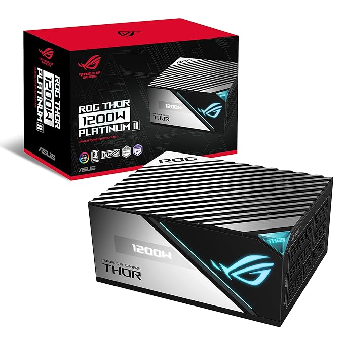 ASUS ROG THOR 1200P II 1200W Full Modular 80 Plus Platinum RGB SMPS Power Supply