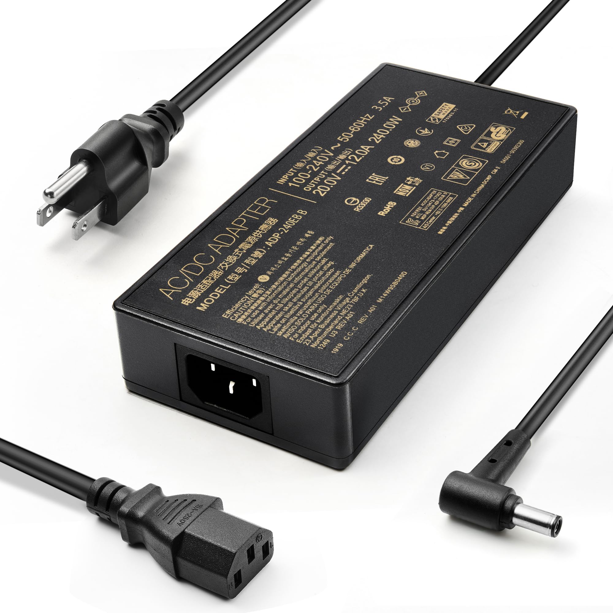 ASUS ROG OEM 240W 20V 12A 6.0mm Pin Laptop Charger Adapter