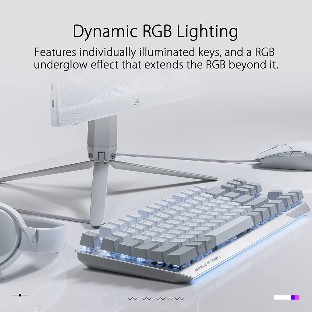 ASUS ROG Strix Scope NX TKL Moonlight White RGB Mechanical Keyboard