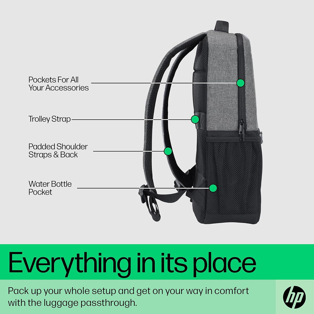 HP 320 15.6 Laptop Backpack with Padded Back Panel Air Mesh & Laptop Pocket