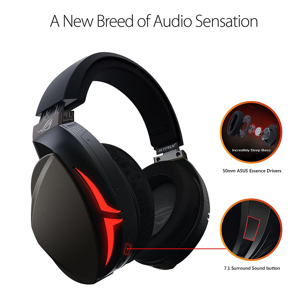 ASUS ROG Strix Fusion 300 Virtual 7.1 LED Gaming Headset