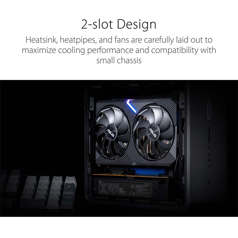 ASUS Dual RTX 3050 OC V2 Edition 8GB GDDR6 128-Bit Graphics card