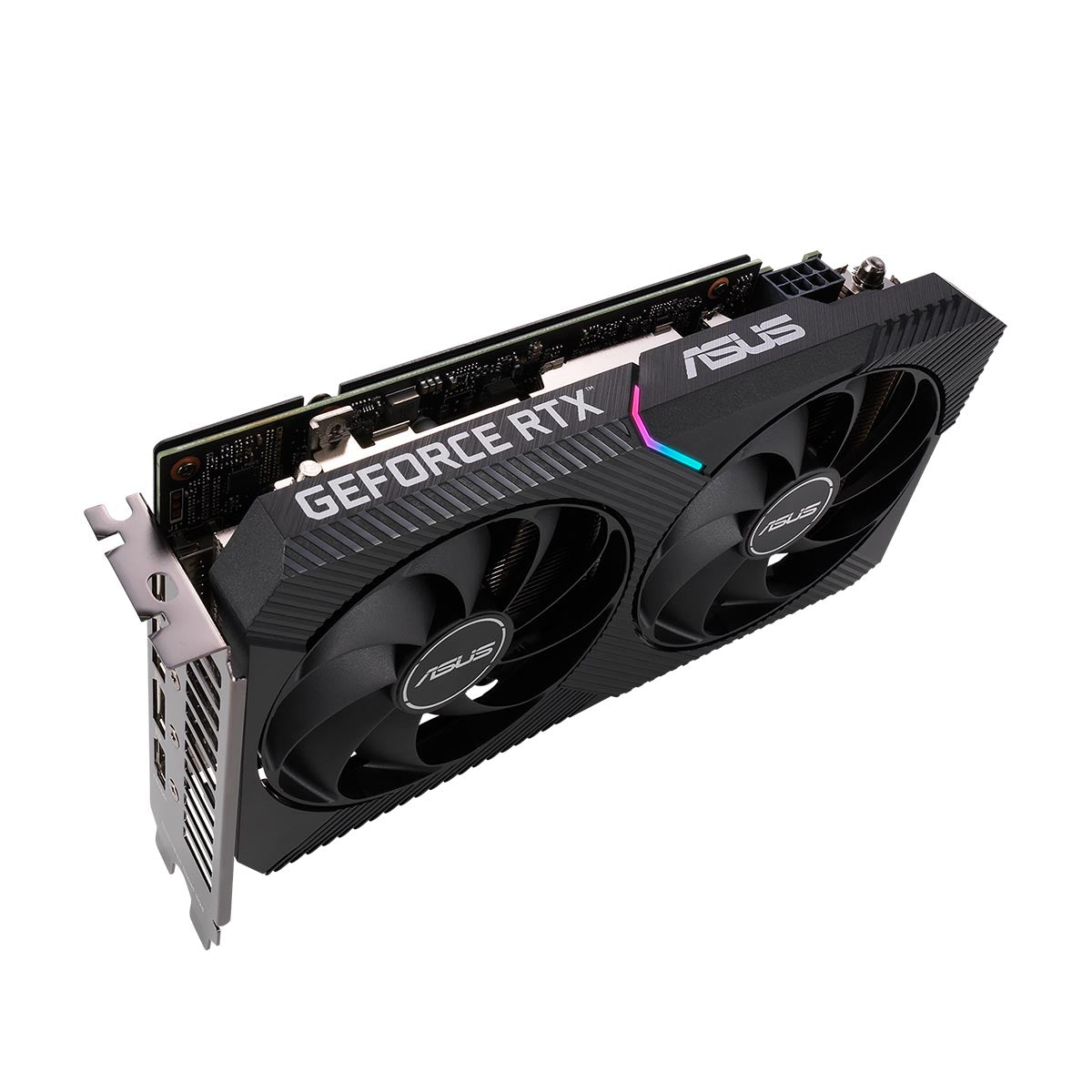 ASUS Dual RTX 3060 Ti Mini V2 OC Edition 8GB LHR GDDR6 256-Bit LHR Graphics card