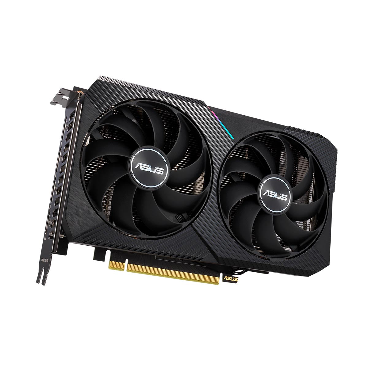 ASUS Dual RTX 3060 Ti Mini V2 OC Edition 8GB LHR GDDR6 256-Bit LHR Graphics card