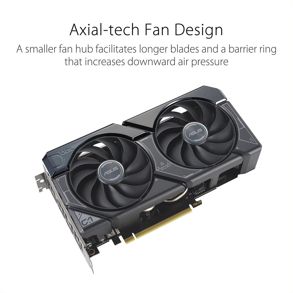 ASUS Dual GeForce RTX 4060 Ti OC Edition 8GB GDDR6 128-Bit Graphics Card