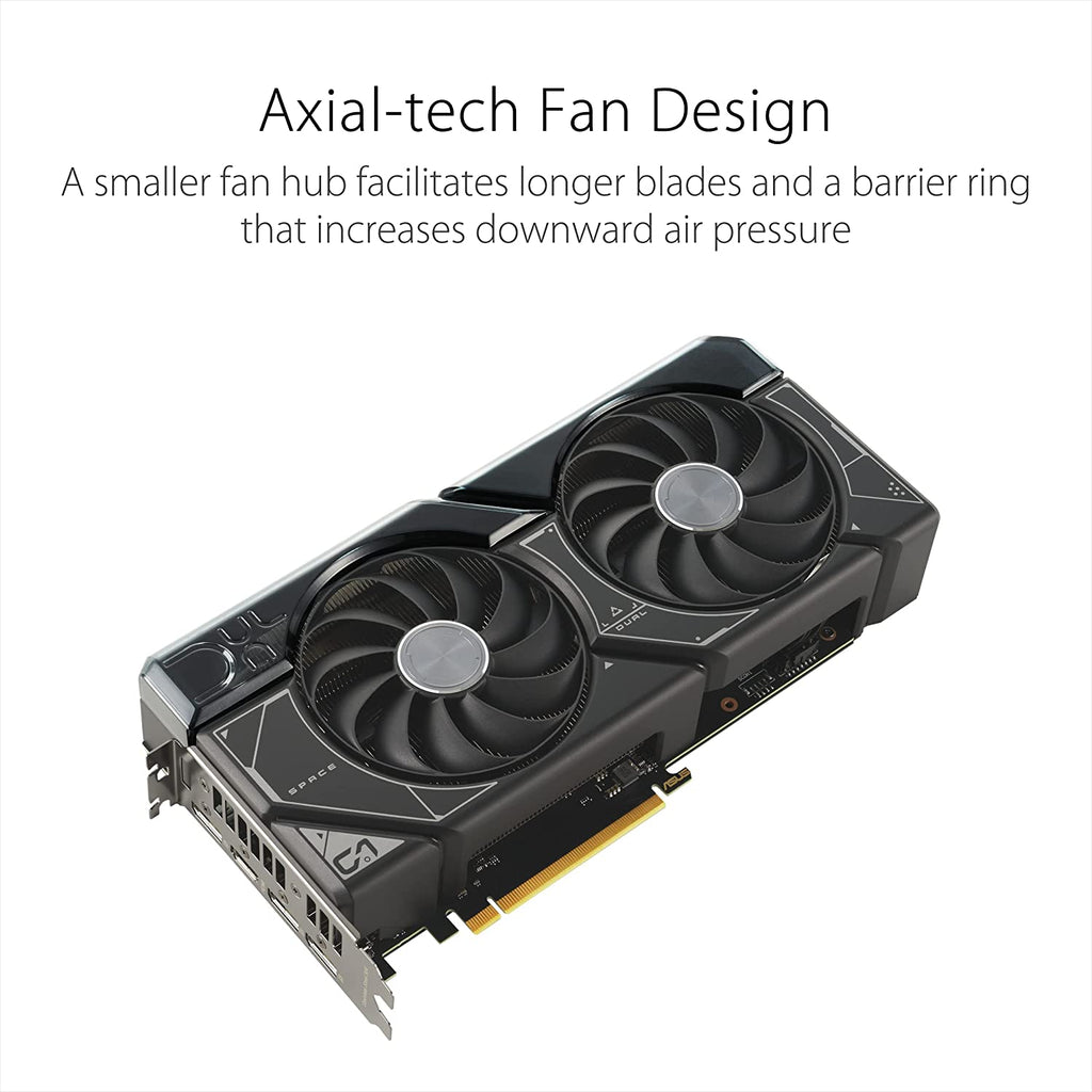 ASUS Dual GeForce RTX 4070 12GB GDDR6X 192-Bit Graphics Card