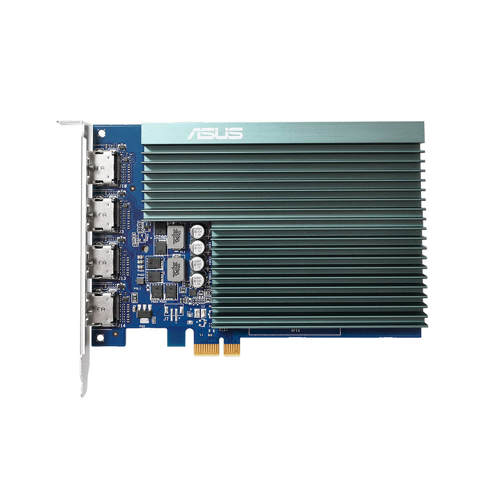 ASUS GeForce GT730 2GB GDDR5 64-Bit Graphics Card 4 HDMI Ports