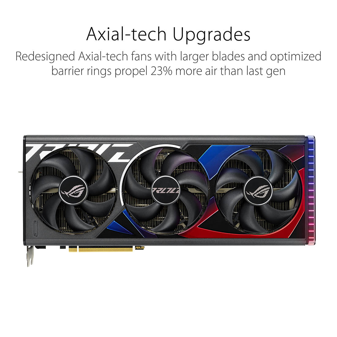 ASUS ROG STRIX GeForce RTX 4090 BTF OC Edition 24GB GDDR6X 384-Bit Graphics Card