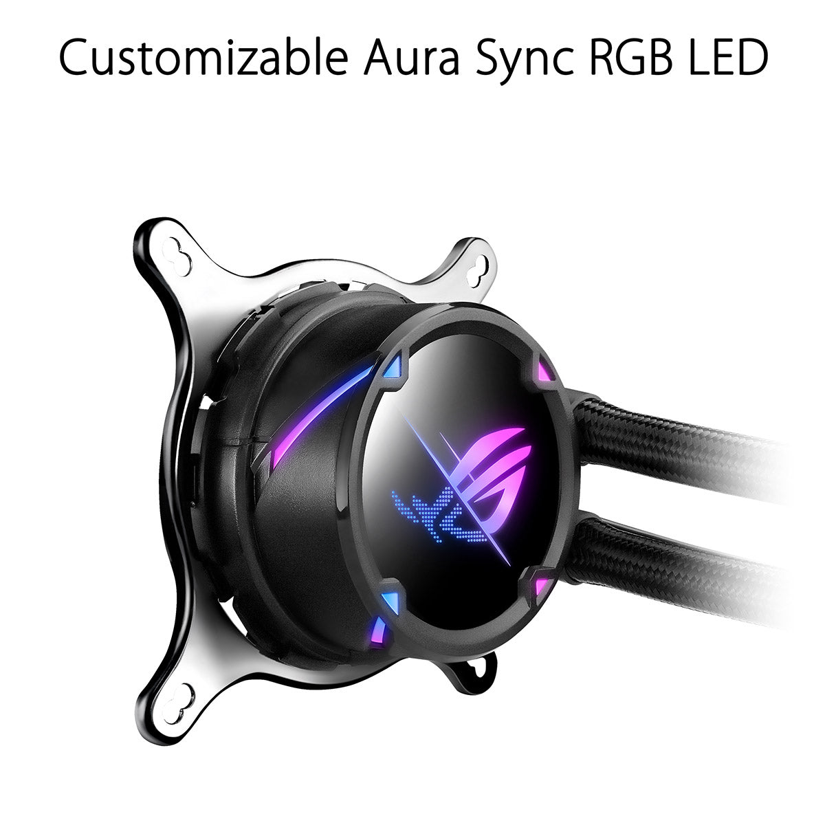 ASUS ROG STRIX LC II 280 ARGB AIO 280mm Liquid Cooler with Dual 140mm PWM Fans