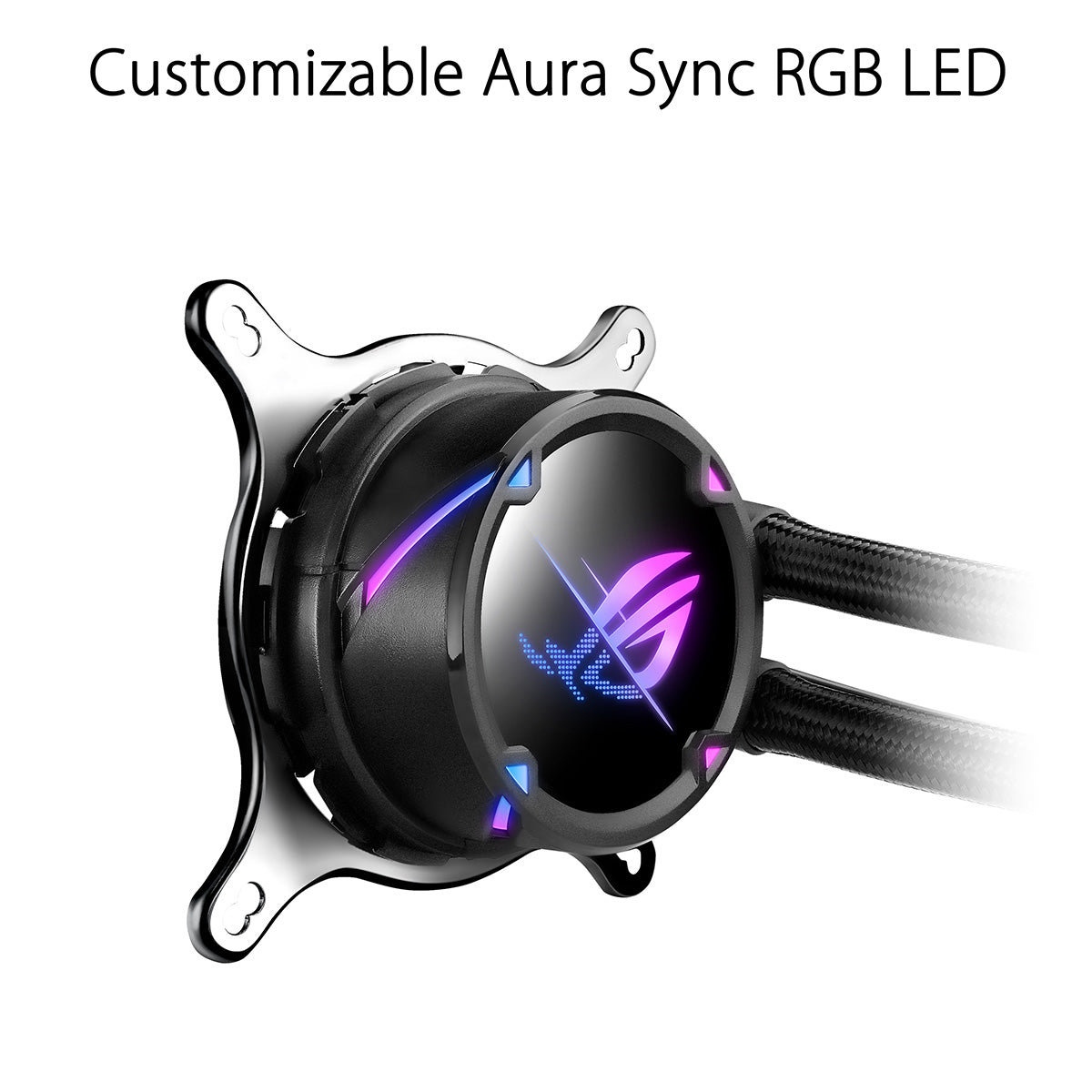 ASUS ROG STRIX LC II 360 ARGB AIO 360mm Liquid Cooler with Triple 120mm PWM Fans