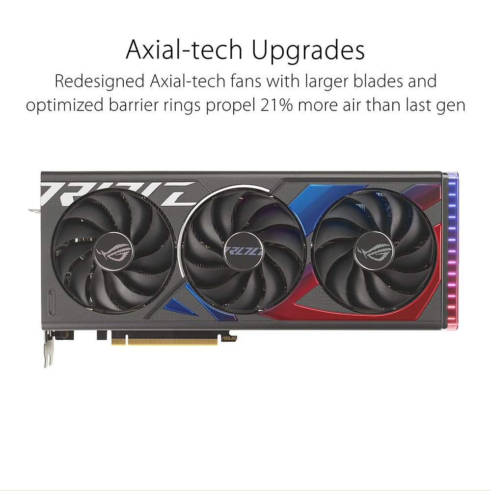 ASUS ROG STRIX GeForce RTX 4060 Ti OC 8GB GDDR6 128-Bit Graphics Card