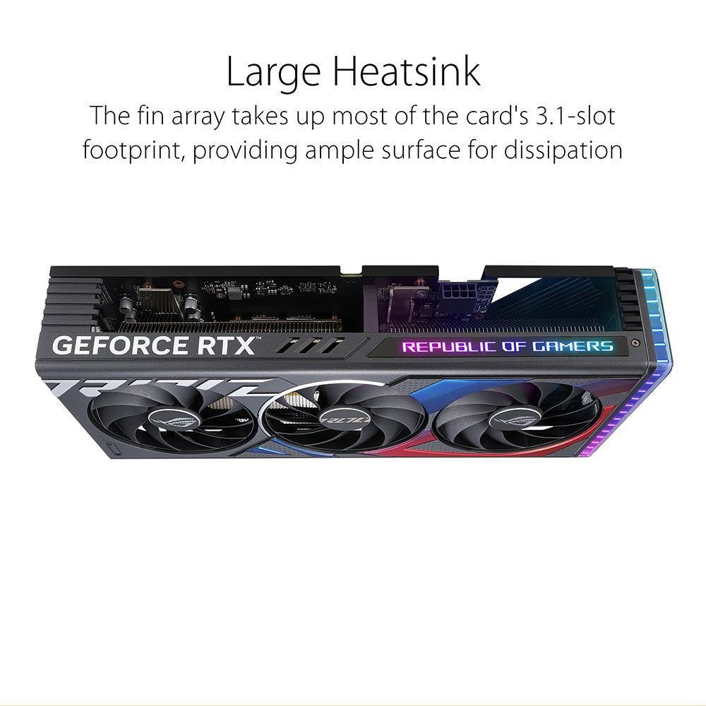ASUS ROG STRIX GeForce RTX 4060 Ti OC 8GB GDDR6 128-Bit Graphics Card