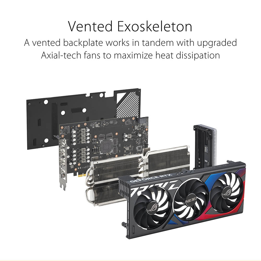 ASUS ROG STRIX GeForce RTX 4060 Ti OC 8GB GDDR6 128-Bit Graphics Card