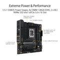 ASUS TUF GAMING B760M-PLUS WIFI II DDR5 Intel B760 LGA 1700 Micro-ATX Motherboard