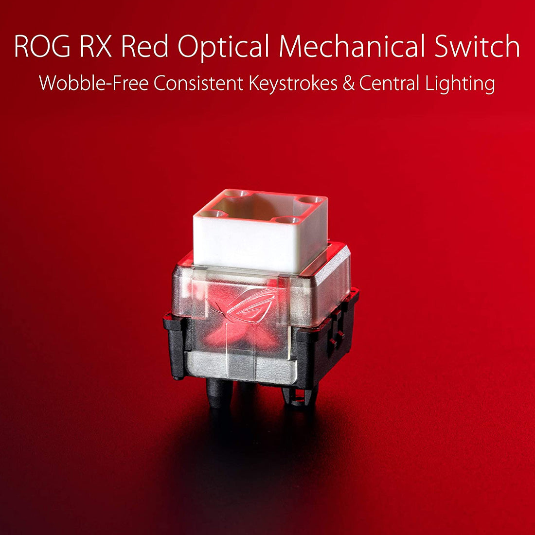 Asus ROG Strix Scope RX Optical Mechanical Gaming Keyboard with IP56 Water Resistance and Stealth Key
