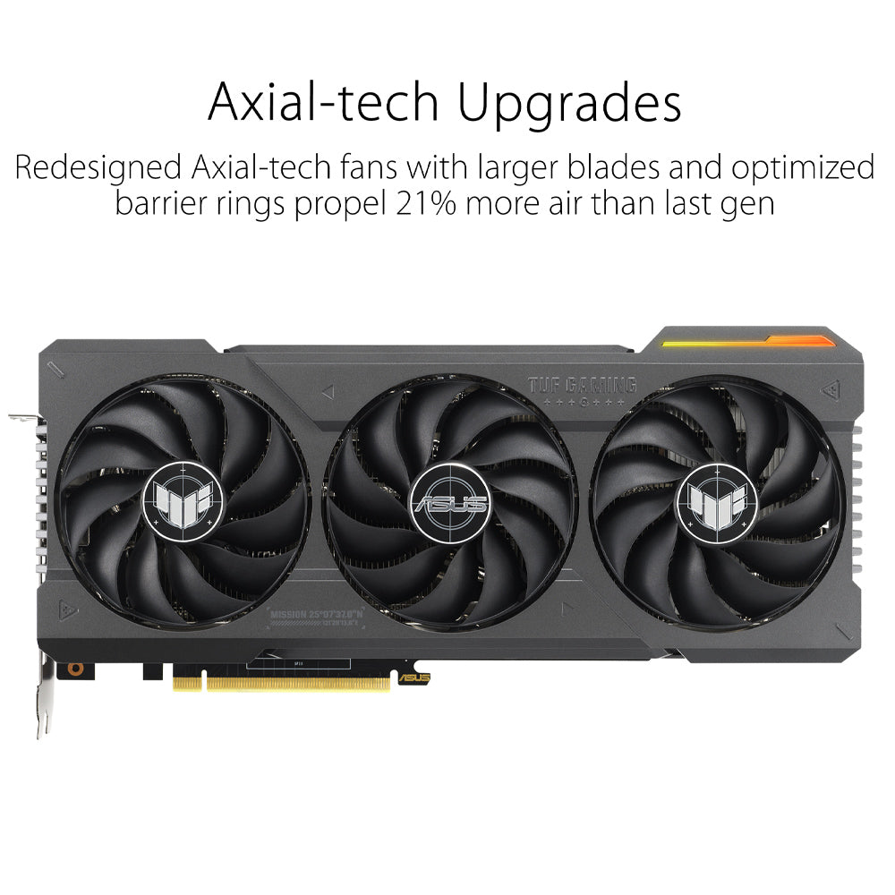 ASUS TUF Gaming GeForce RTX 4070 Ti OC Edition 12GB GDDR6X 192-Bit Graphics Card