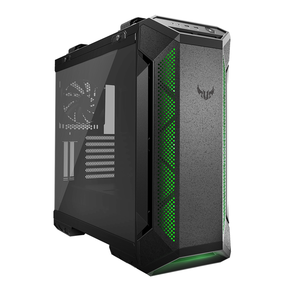 ASUS TUF Gaming GT501 ATX Mid Tower Cabinet with RGB  120mm Fan and Tempered Glass Side Panel From TPS Technolgies