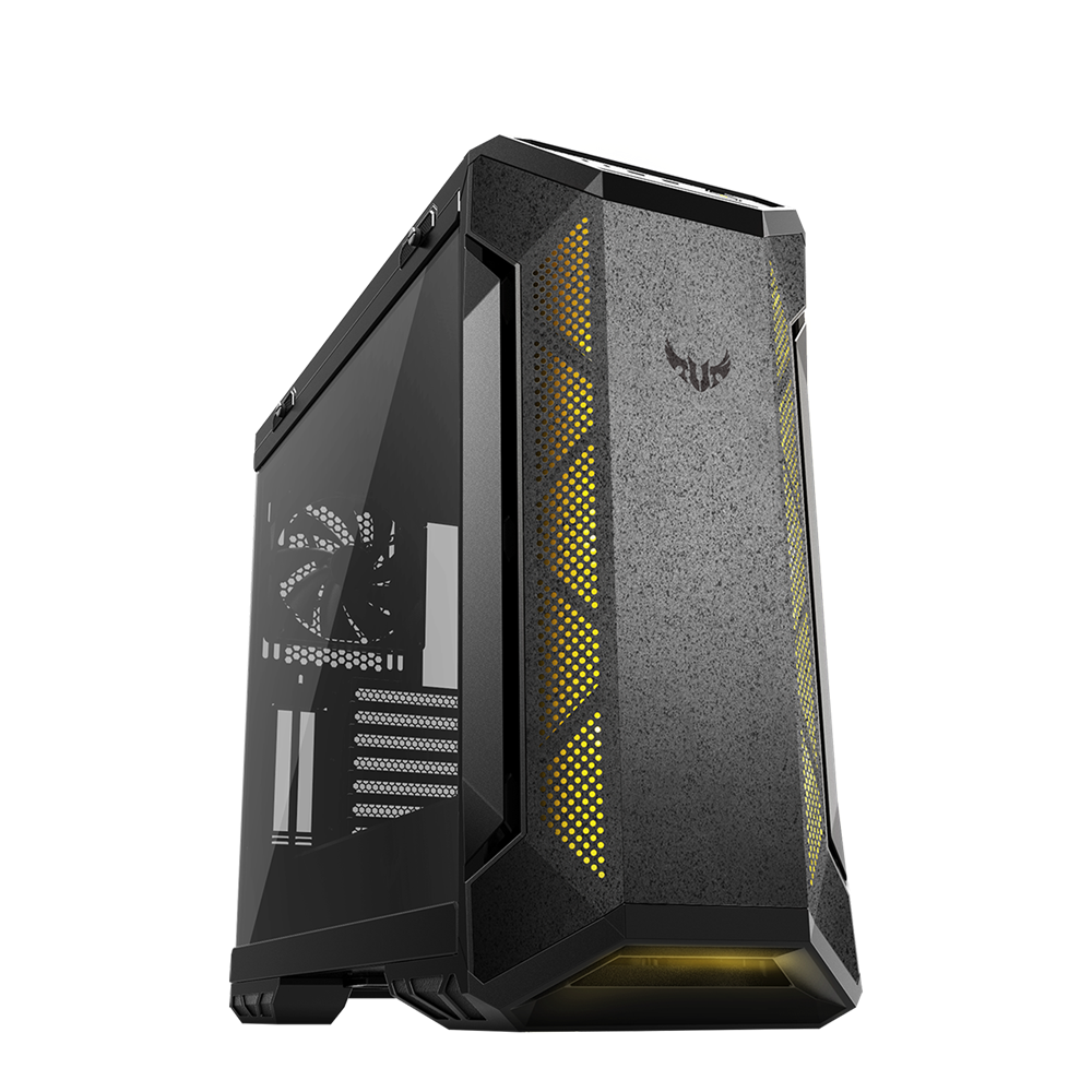 ASUS TUF Gaming GT501 ATX Mid Tower Cabinet with RGB  120mm Fan and Tempered Glass Side Panel From TPS Technolgies