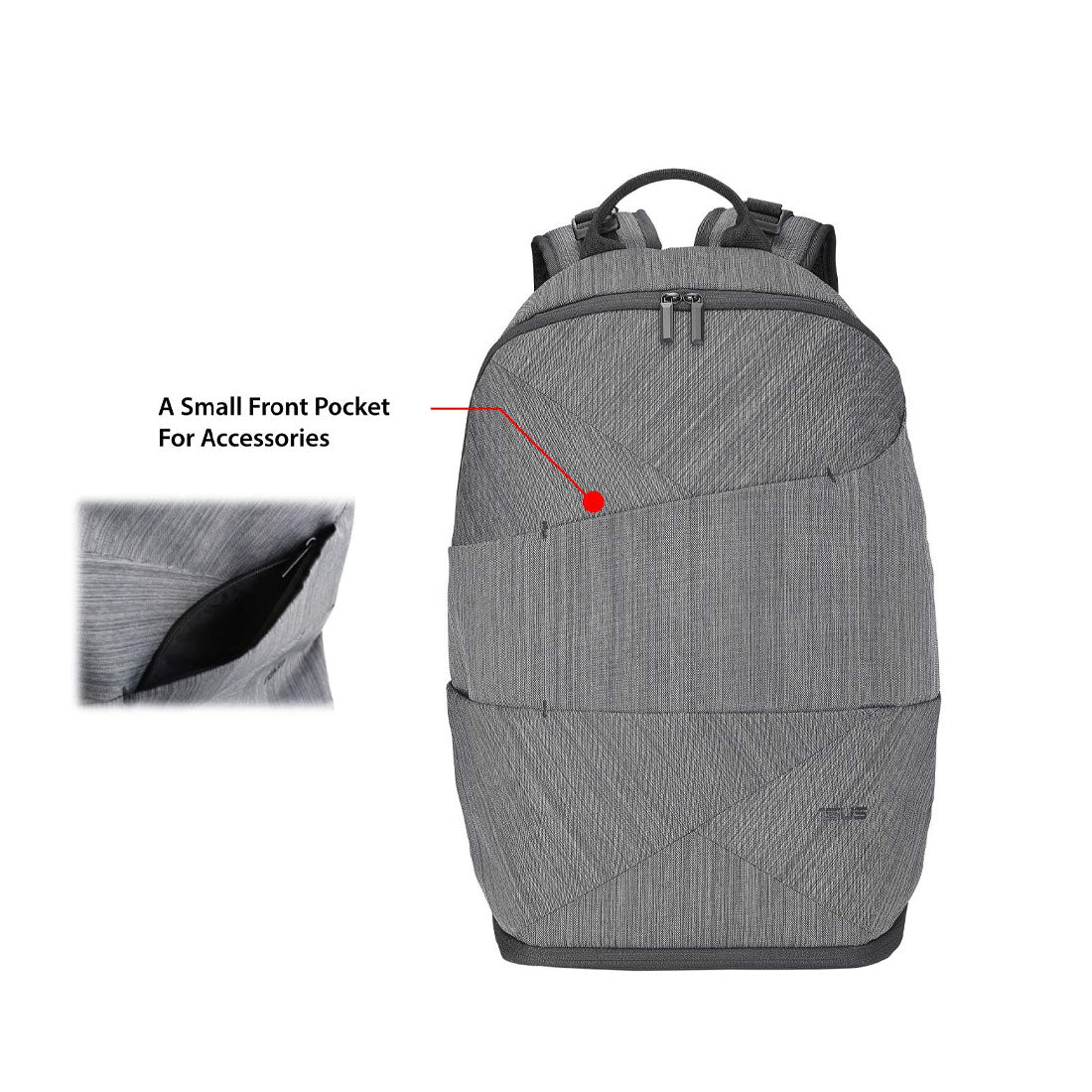 Asus Artemis BP240 14-inch Laptop Backpack with Two-tone Polyester Construction