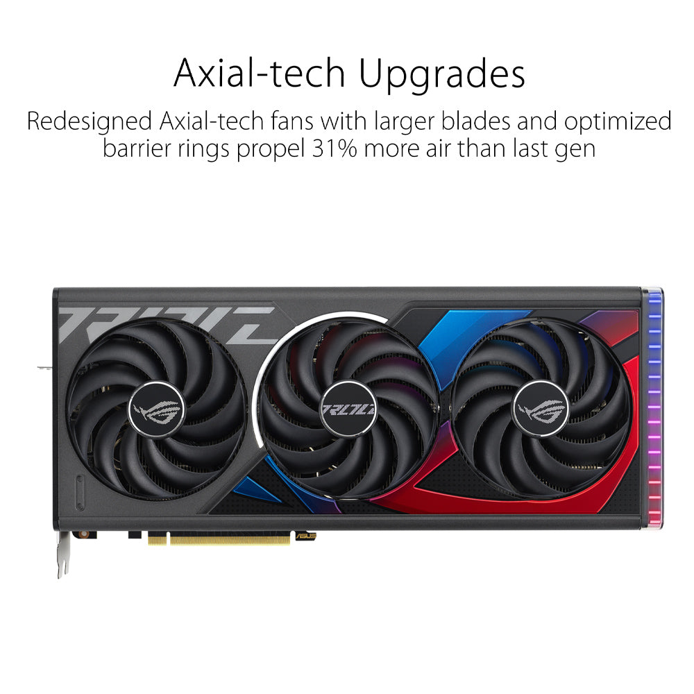 ASUS ROG STRIX GeForce RTX 4070 Ti OC Edition 12GB GDDR6X 192-Bit Graphics Card