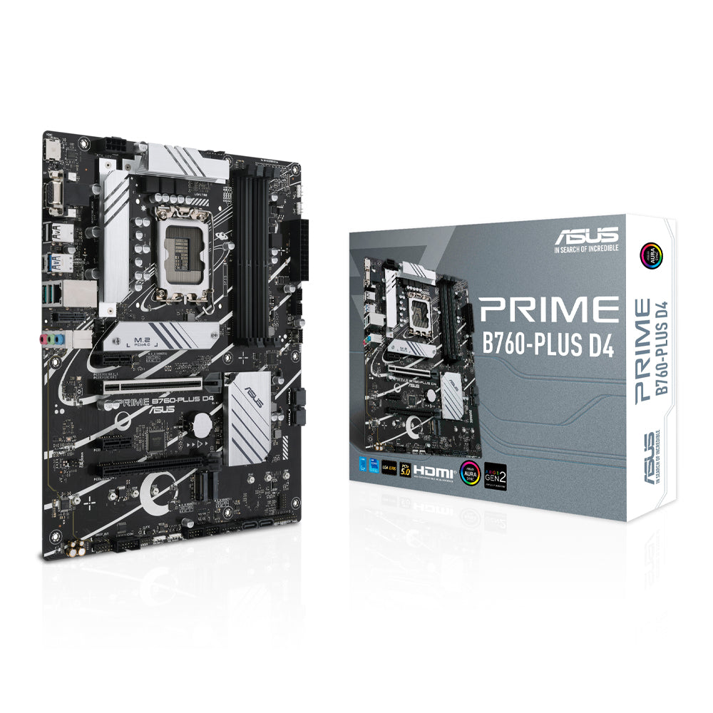 ASUS PRIME B760-PLUS D4 Intel B760 LGA 1700 ATX Motherboard