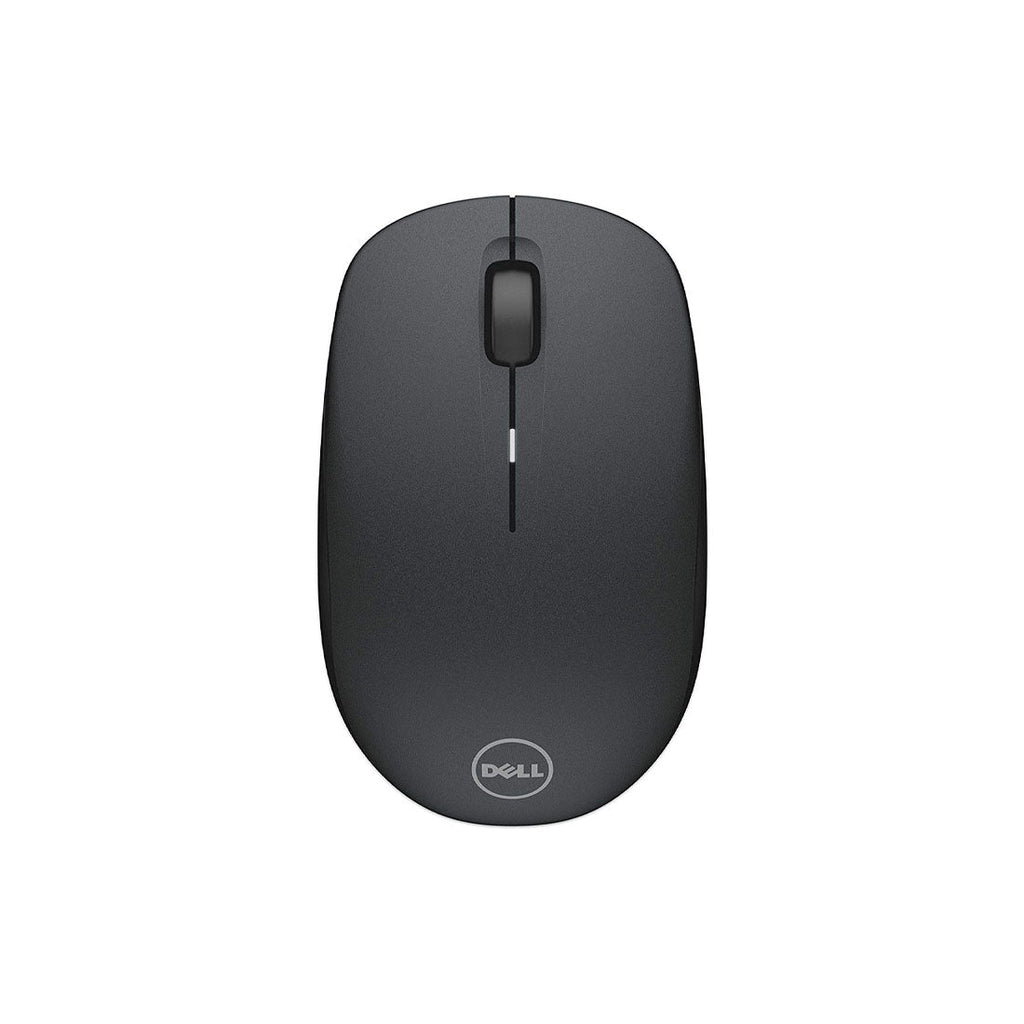 Dell WM126 1000DPI 2.4Ghz USB Optical Sensor Wireless Mouse - Black