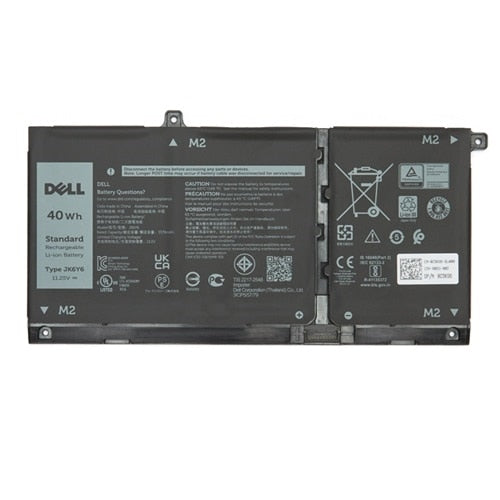 Dell Original C5KG6 CF5RH JK6Y6 40WHr 3378mAh 11.25V 3 Cell for Inspiron 13 5301 5402 5406 5501