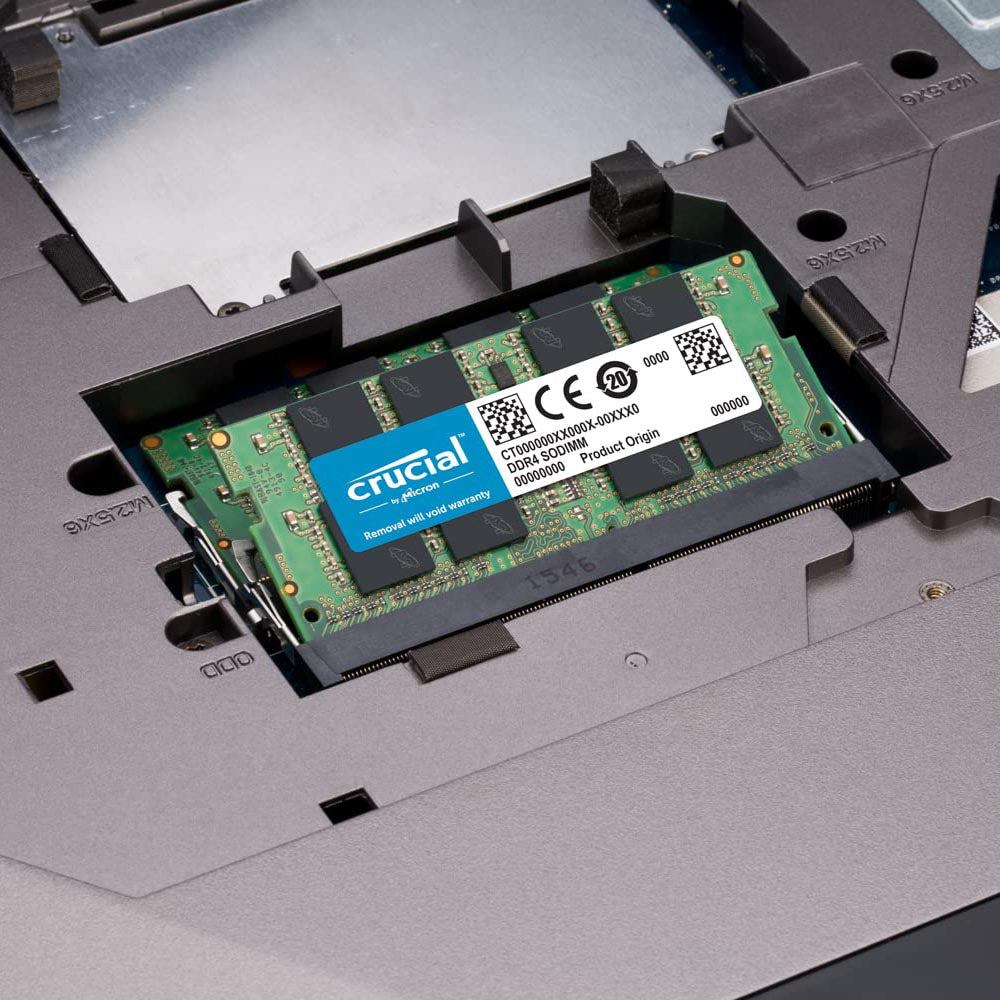 Crucial 32GB DDR4 RAM 3200MHz CL22 Laptop Memory
