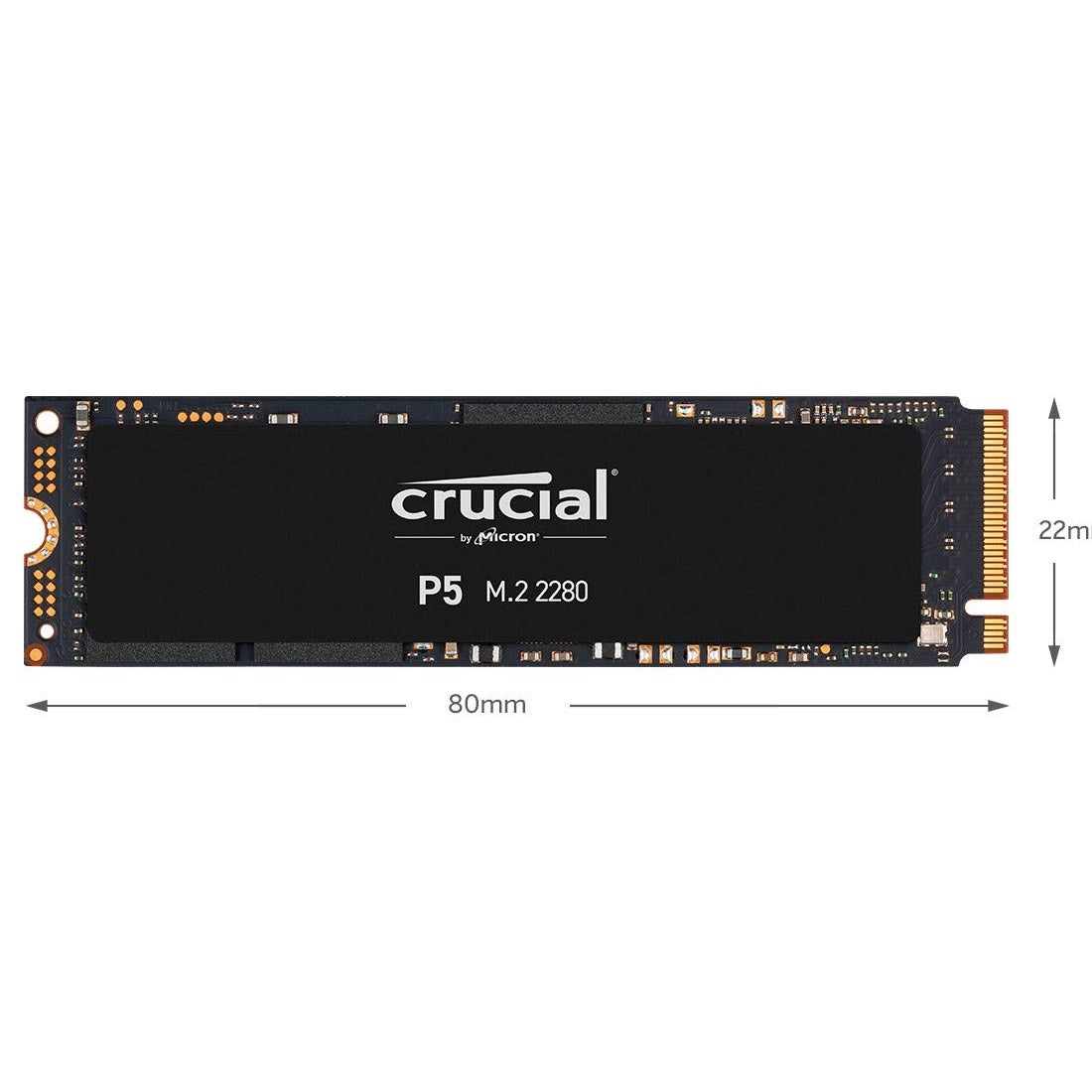 Crucial P5 1TB M.2 PCIe Gen 3 x4 NVMe Internal SSD