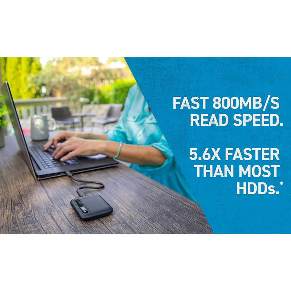 Crucial X6 2TB Portable USB 3.2 Gen 2 Type-C External SSD