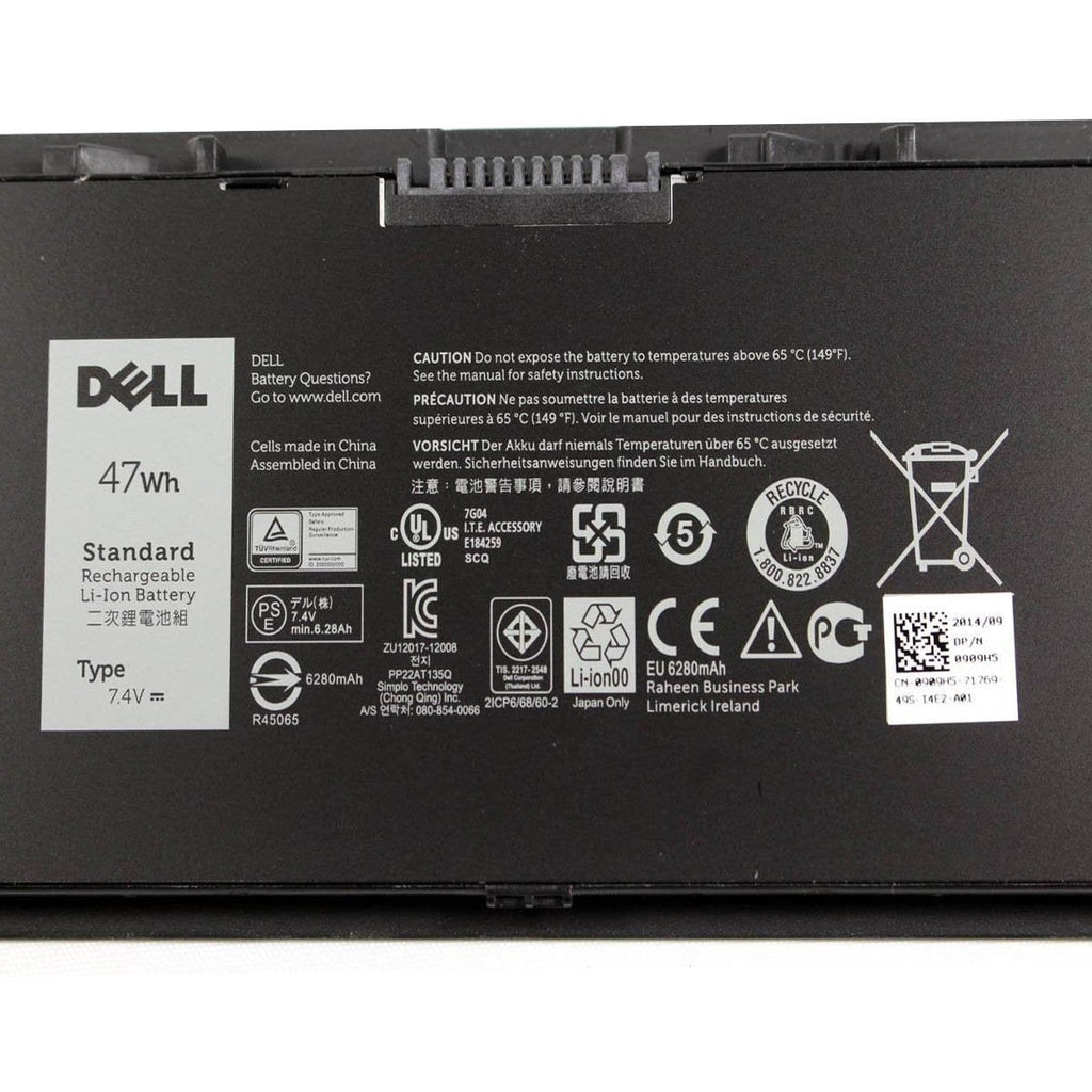 Dell Original 6350mAh 7.4V 47WHR 4-Cell Battery for Latitude E7420 
