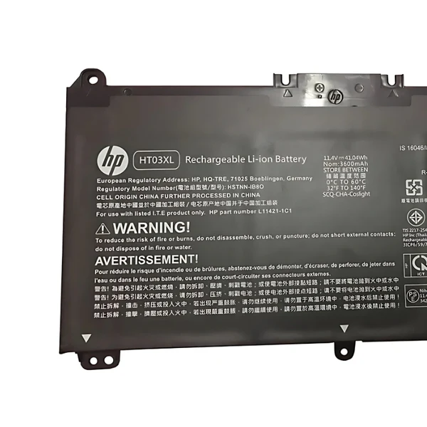 HP HT03XL OEM 3600mAh 11.4V 3 Cell Laptop Battery