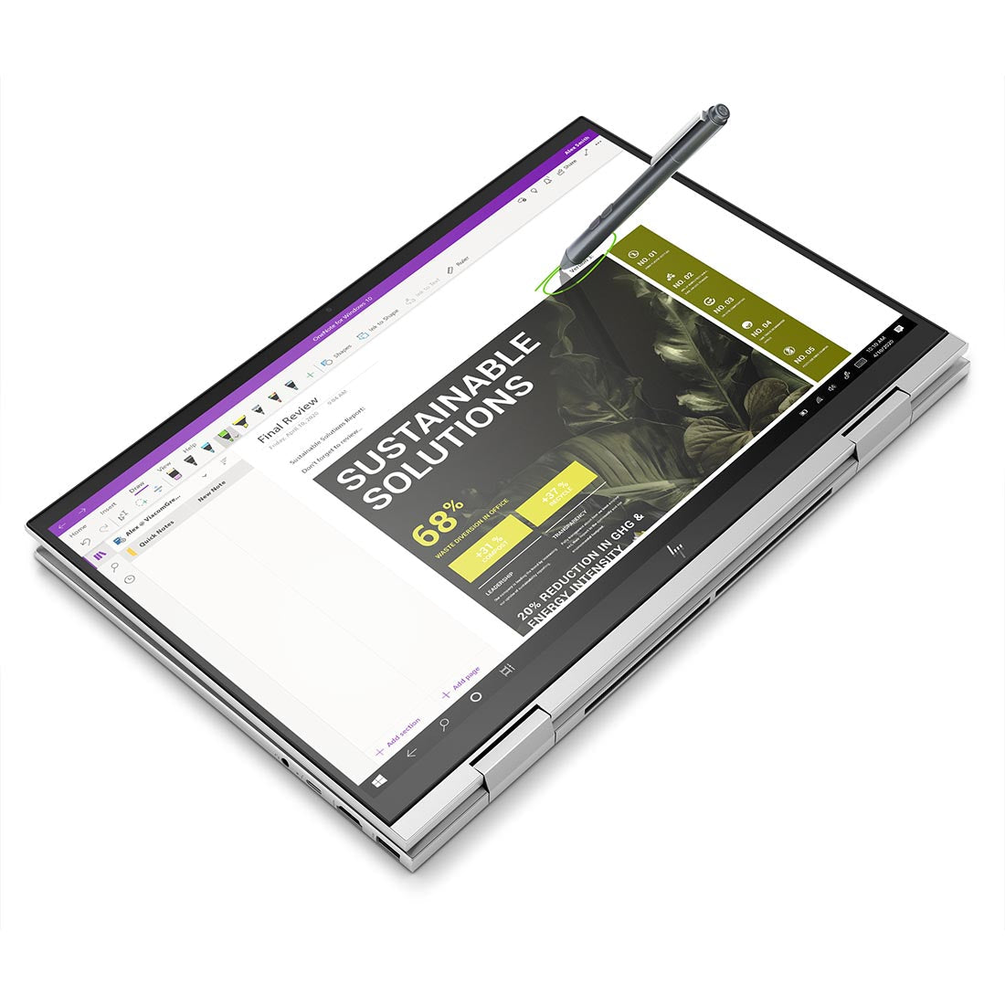 HP MPP 1.51 Stylus Pen with 18 Month Battery Life and Microsoft Pen Protocol