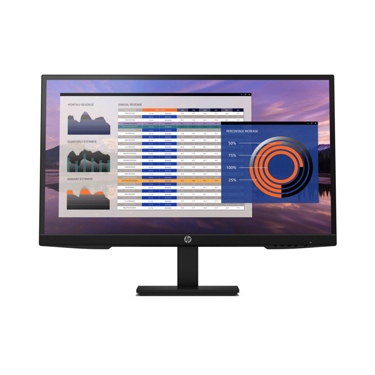 HP P27h G4 27-inch Full HD IPS LED Backlit Monitor with Integrated Speakers